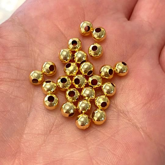 SNOWFLAKE BEAD SPACERS Antique Gold Plated