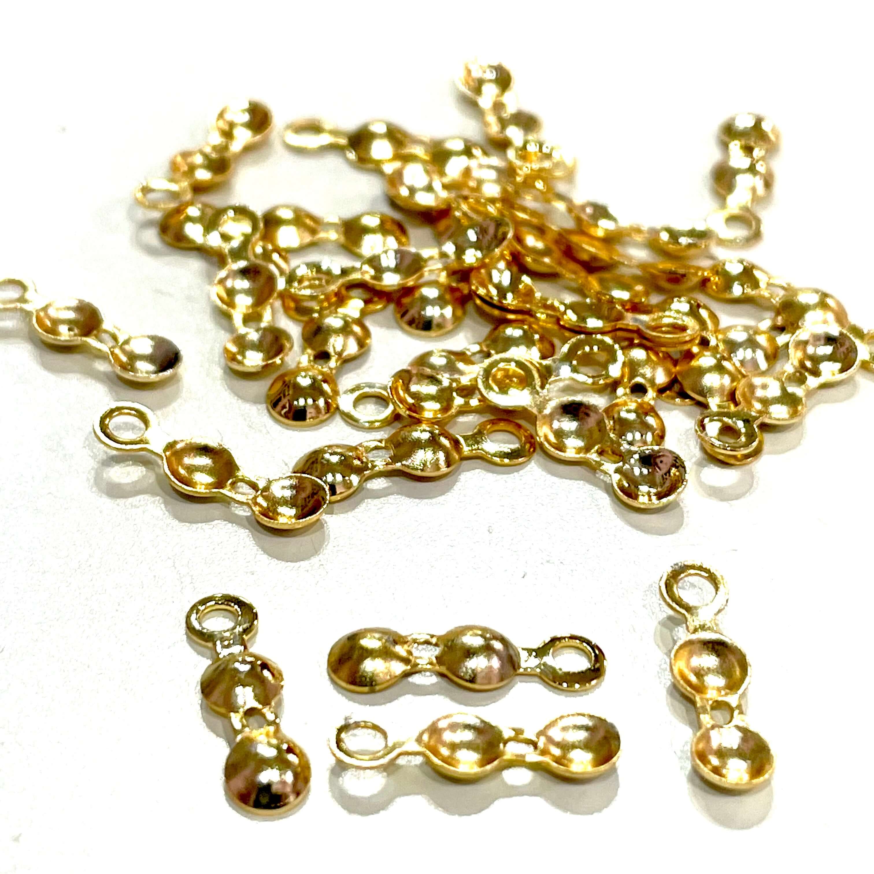 4mm Rhodium Crimp Bead Covers by Bead Landing | 4mm x 4mm | Michaels