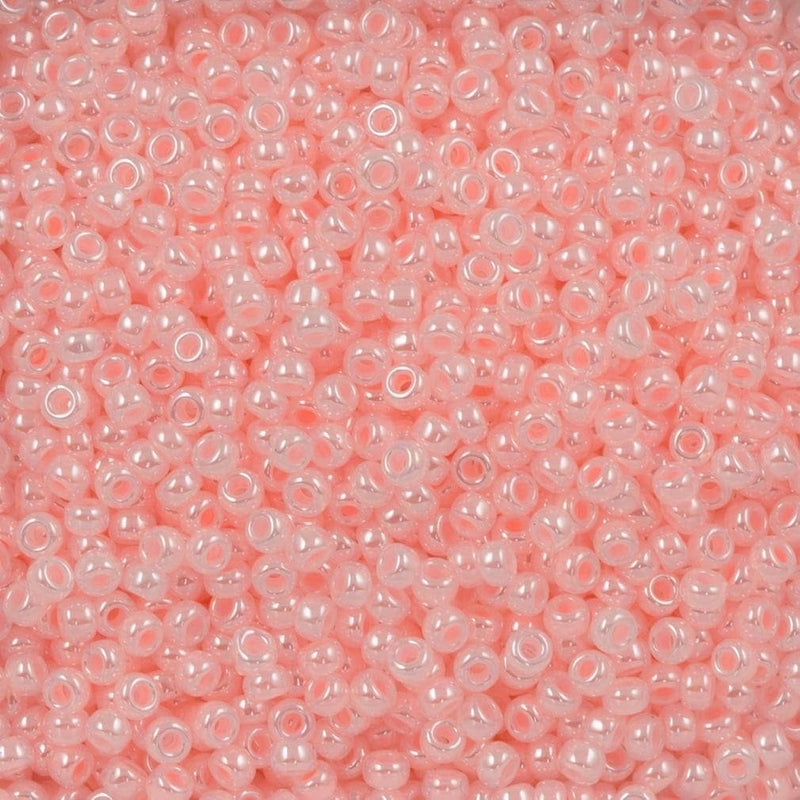 Miyuki Seed Beads 6/0 Pale Pink Ceylon , 0517