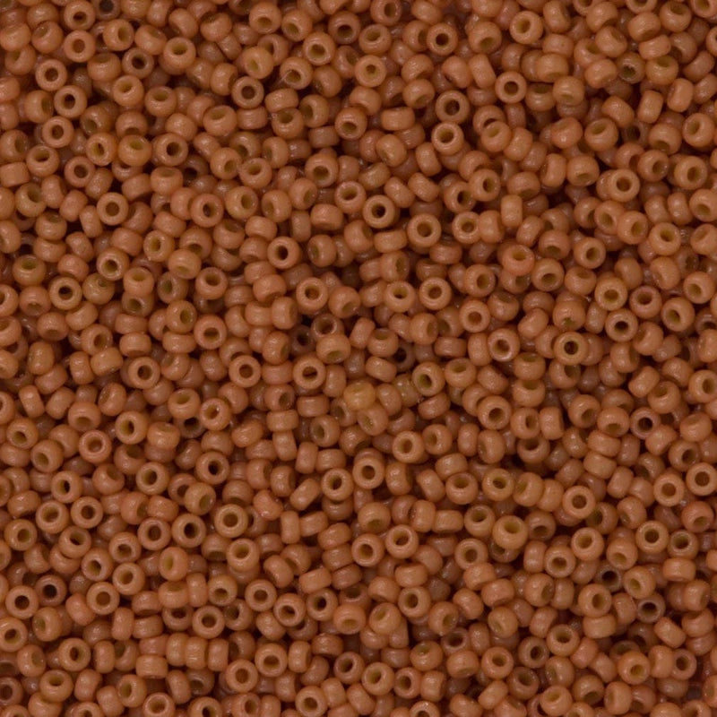 Miyuki Seed Beads 15/0 Duracoat Opaque Cedar, 4457