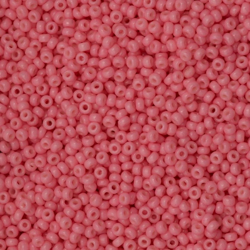 Miyuki Seed Beads 15/0 Duracoat Opaque Lychee 4463