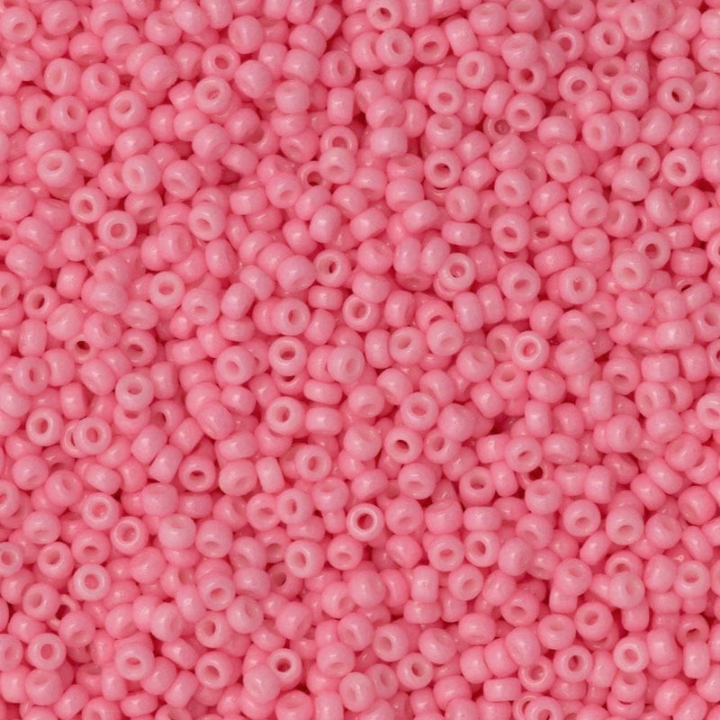 Miyuki Seed Beads 15/0 Duracoat Opaque Light Carnation 4466