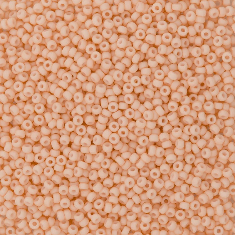 Miyuki Seed Beads 11/0 Matted Opaque Blush, 2023-1-NEW!!!