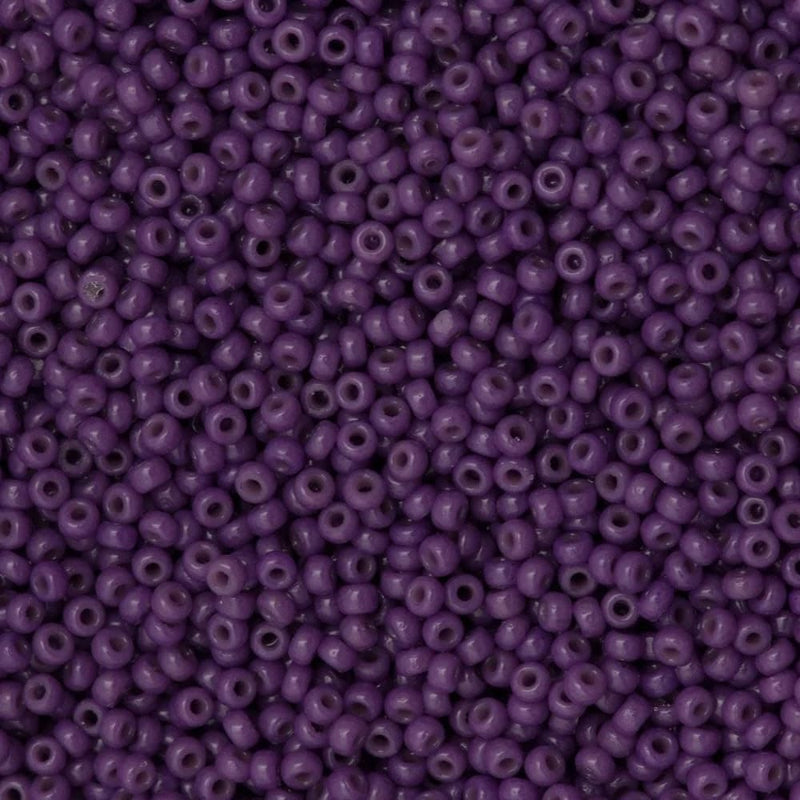 Miyuki Seed Beads 8/0  Duracoat Opaque Anemone 4490-NEW!!!