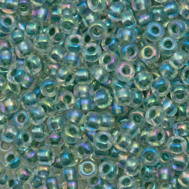 Miyuki Seed Beads 8/0 Seafoam Lined Crystal , 0263
