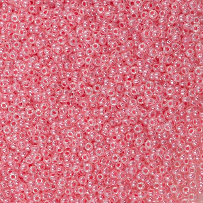 Miyuki Seed Beads 8/0 Carnation Pink Ceylon ,0535