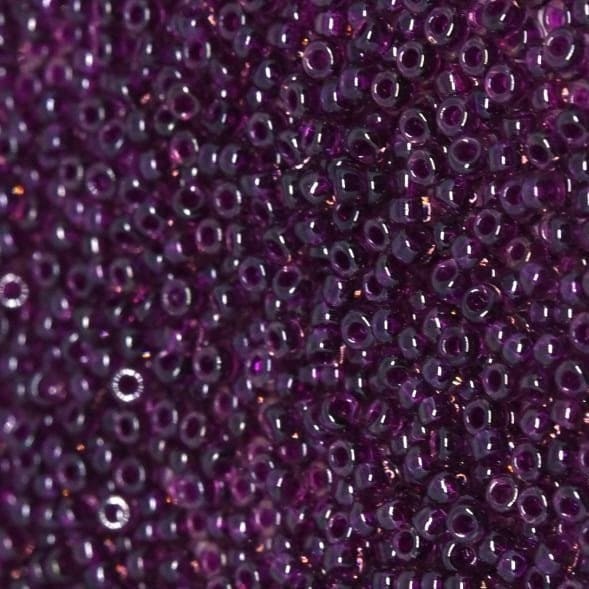 Miyuki Seed Beads 8/0 Raspberry Transparent Luster , 2236