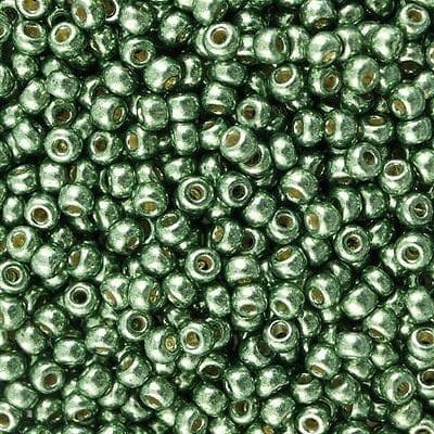 Miyuki Seed Beads 8/0  Duracoat Galvanized Sea Green, 4215-NEW!!!