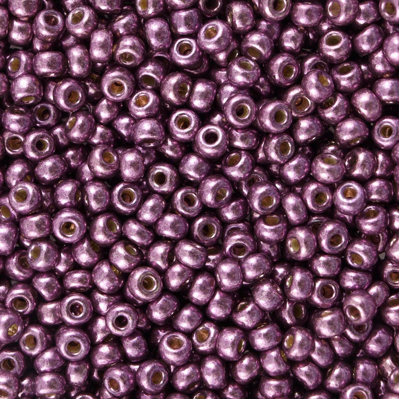 Miyuki Seed Beads 8/0  Duracoat Galvanized Eggplant 4220-NEW!!!