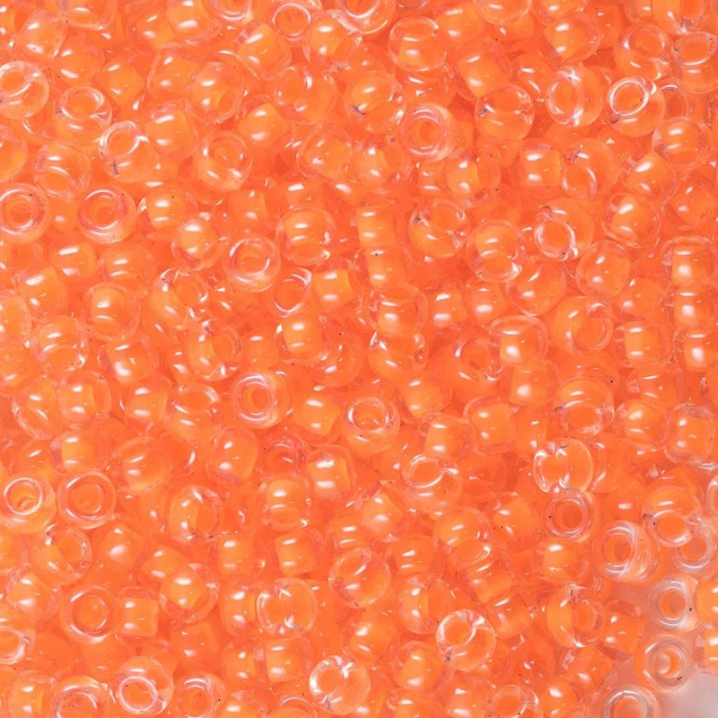 Miyuki Seed Beads 8/0 Luminous Creamsicle , 4298