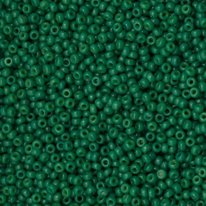 Miyuki Seed Beads 8/0  Duracoat Opaque Spruce 4477-NEW!!!