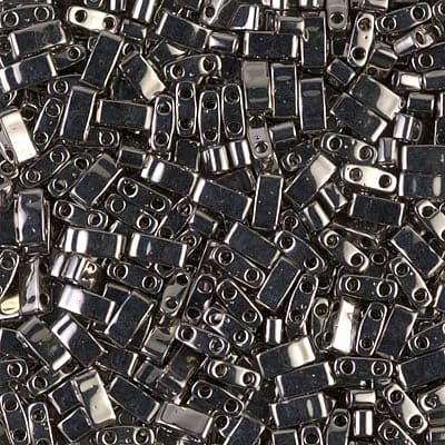 Miyuki Half Tila Beads HTL0190, Nickel Plated