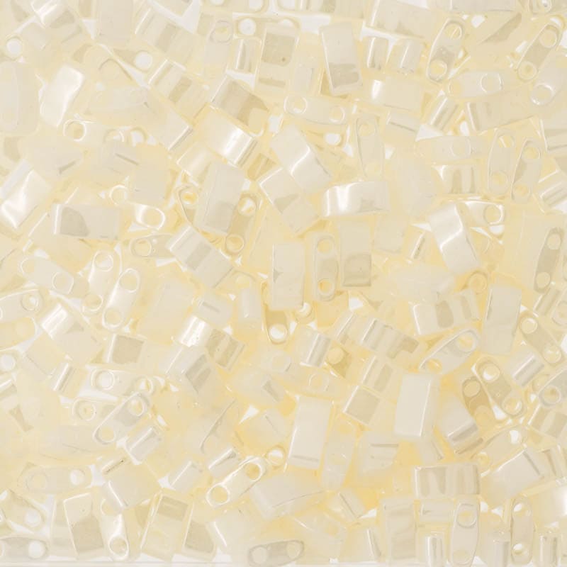 Miyuki Half Tila Beads HTL0512 Opal Ceylon