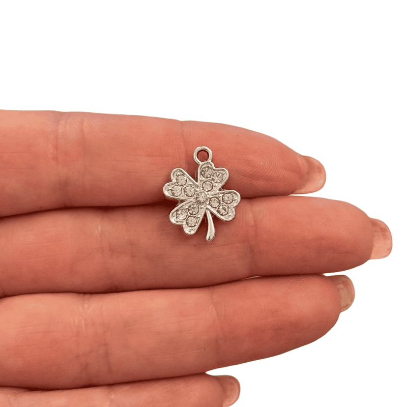 The Sparkling Clover Pendant