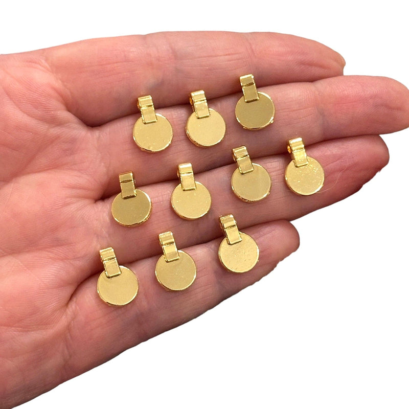 24Kt Gold Plated Authentic Charms, 10 pcs in a pack