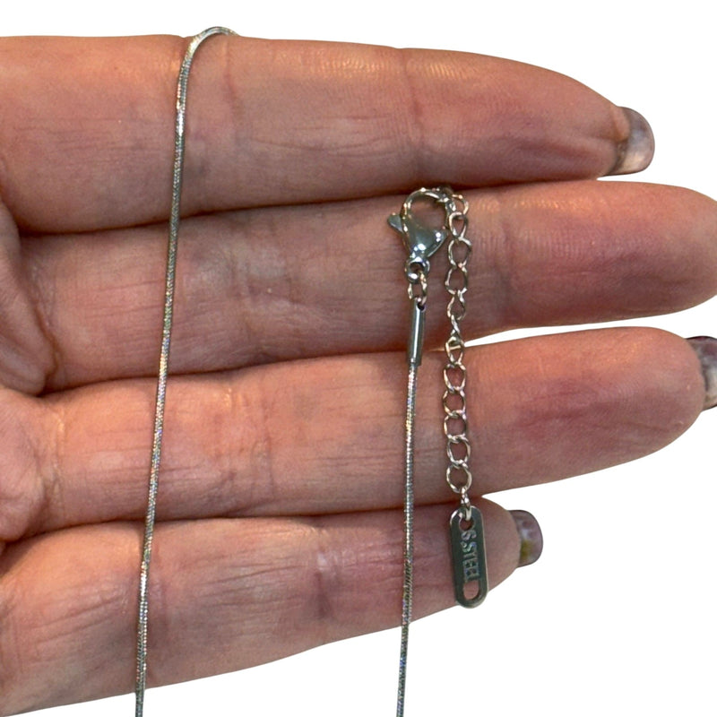 Stainless Steel Snake Chain Necklace, Ready Snake Chain Necklace