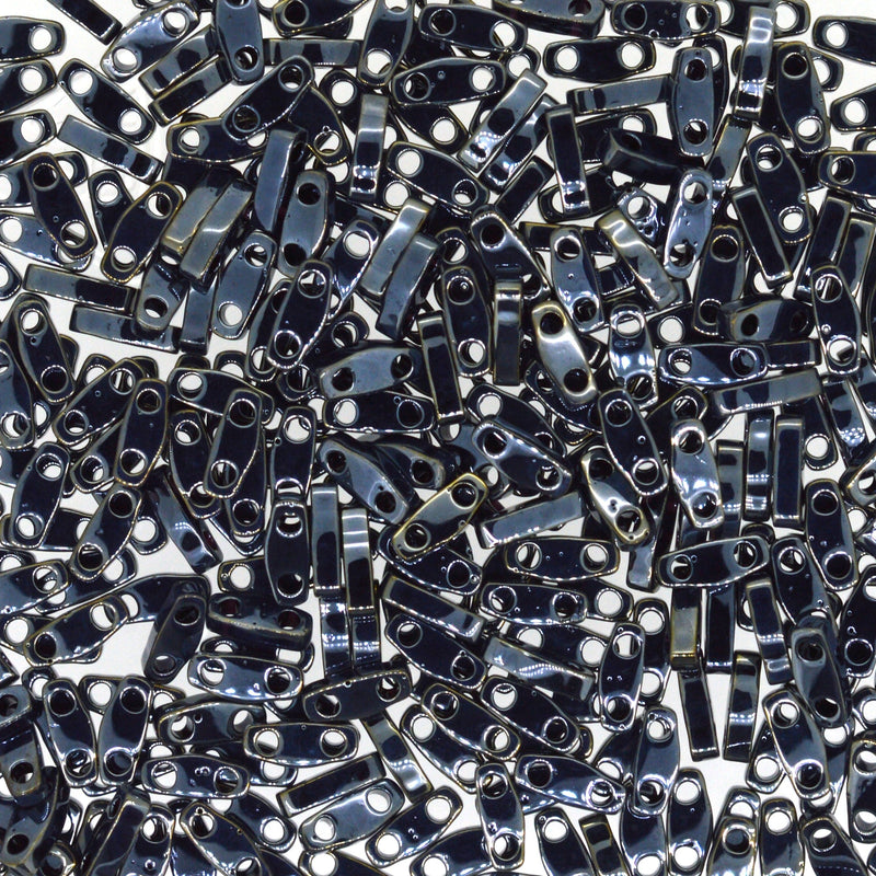 Miyuki Quarter Tila Beads 0464 Light Gunmetal,