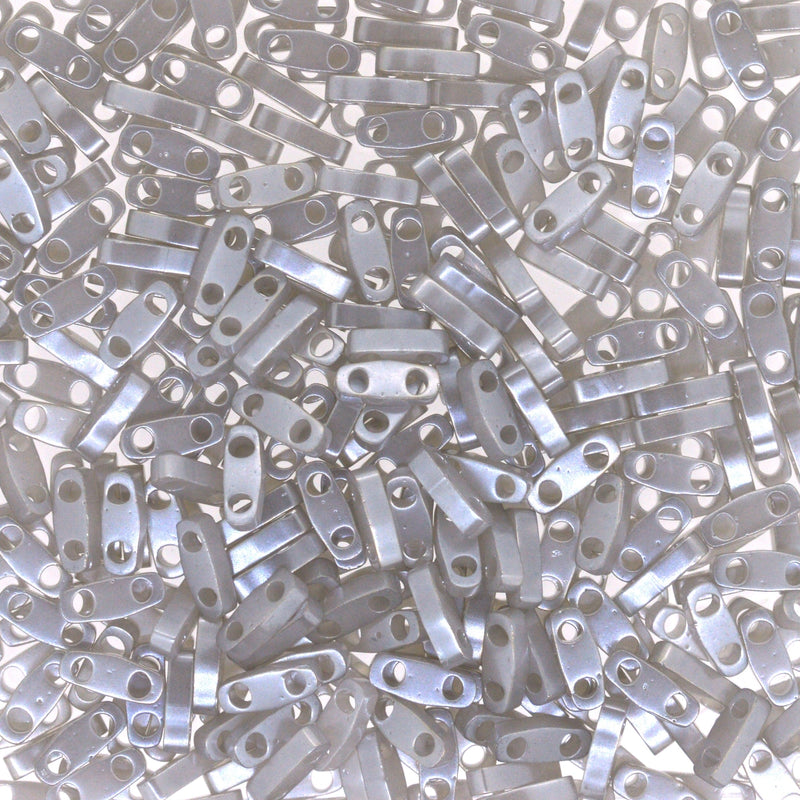 Miyuki Quarter Tila Beads 0526 Silver Grey Ceylon,