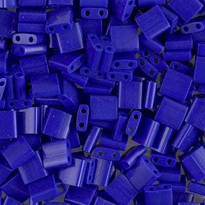 Miyuki Tila Beads TL0414 Opaque Cobalt,