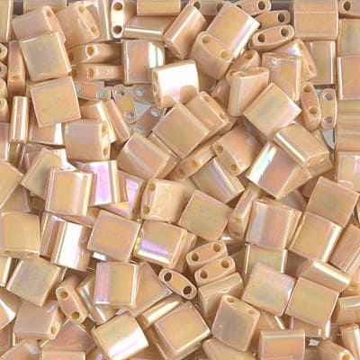 Miyuki Tila Beads TL0488 Undurchsichtige Birne AB,