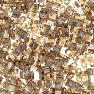 Miyuki Half Tila Beads HTL0458 Metallic Brown Iris,