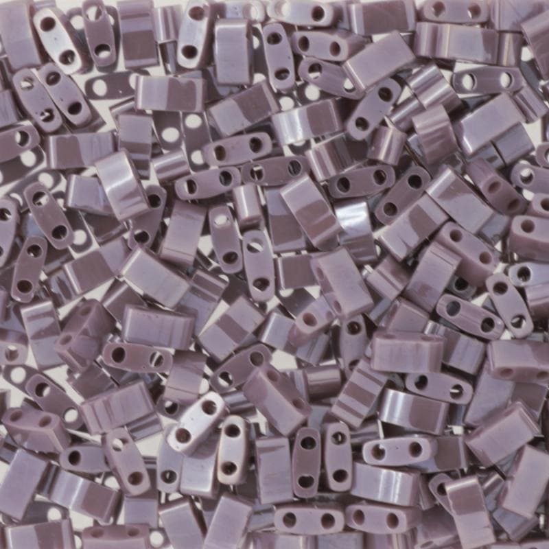 Miyuki Half Tila Beads HTL0437 Lustre Mauve Opaque