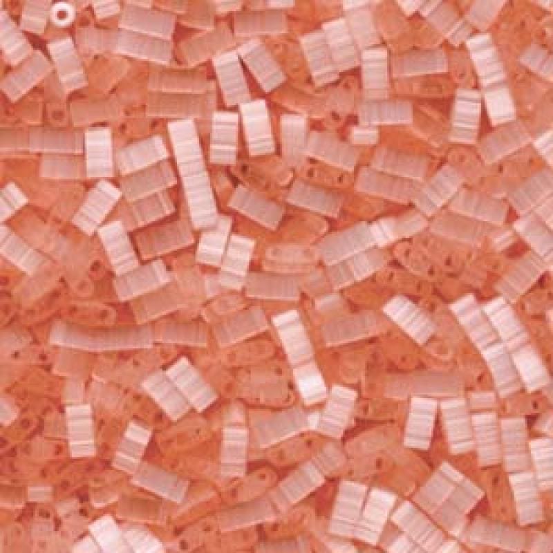 Miyuki Half Tila Beads HTL2556 Soie Corail pâle,