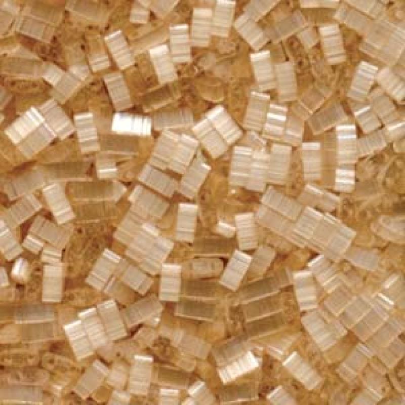 Miyuki Half Tila Beads HTL2593 Silk Pale Light Orange,