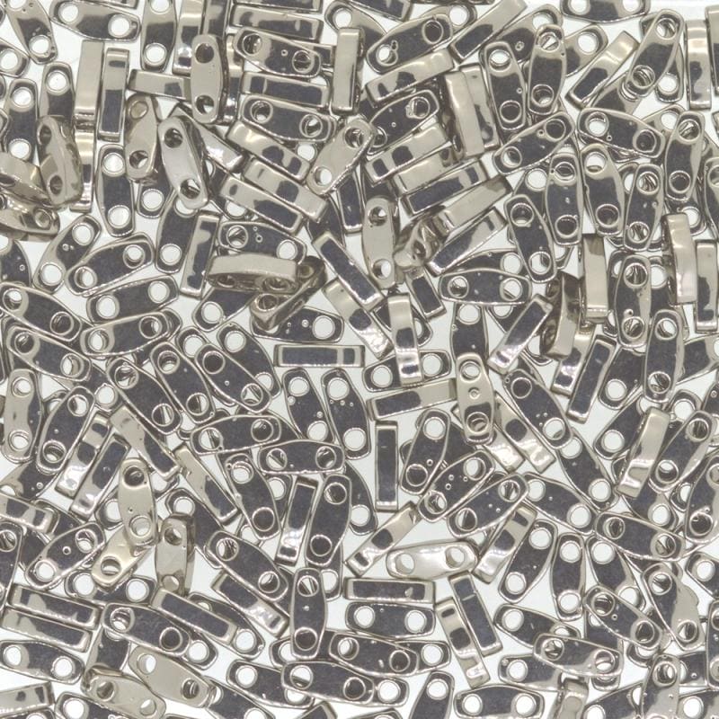 Miyuki Quarter Tila Beads 0190 Nickel Plated,