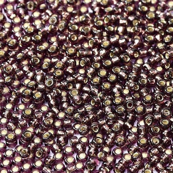 Miyuki Seed Beads 11/0 Silver Lined Amethyst, 0013-NEW!!!£1.5