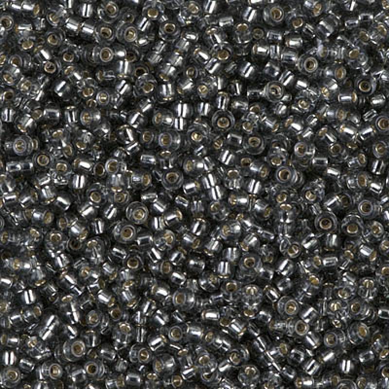 Miyuki Seed Beads 11/0 Silver Lined Grey , 0021-NEW!!!£1.5