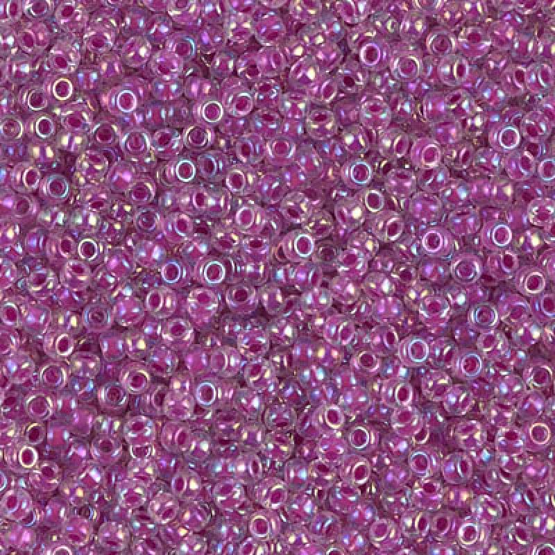 Miyuki Seed Beads 11/0 Raspberry Lined Crystal AB  ,0264-NEW!!!£1.75