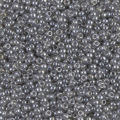 Miyuki Seed Beads 11/0 Silver Grey Luster ,0368-NEW!!!£1.75