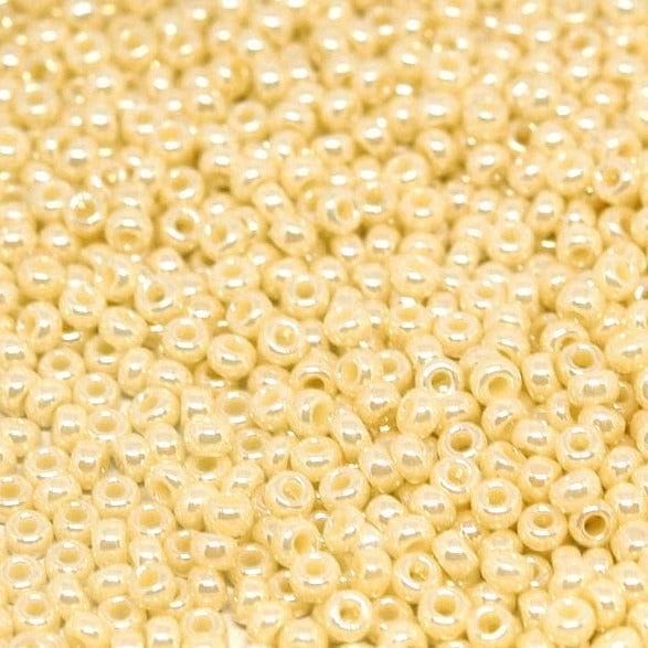 Miyuki Seed Beads 11/0 Opaque Ivory Luster  ,0441-NEW!!!£1.5