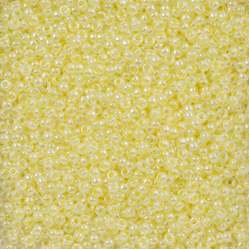 Miyuki Seed Beads 11/0 Lt.Yellow Ceylon  ,0514-NEW!!!£1.75