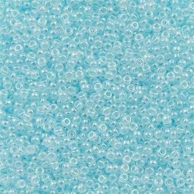 Miyuki Seed Beads 15/0,0522 - Lt.Aqua Ceylon, 10 Gr £2.5