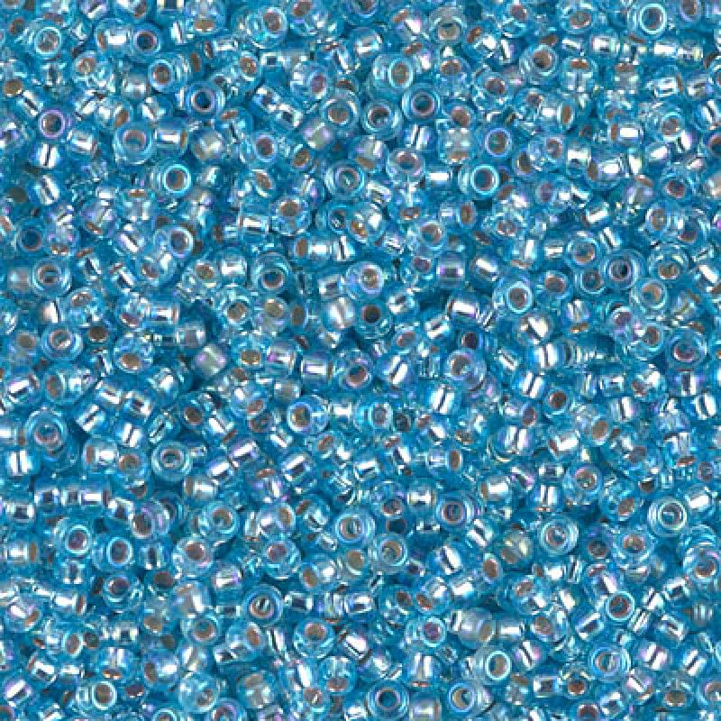 Miyuki Seed Beads 11/0  Silver Lined Aqua AB,1018£2.25