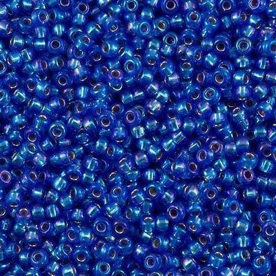 Miyuki Seed Beads 8/0 Silver Lined Sapphire AB, 1019 £2.5