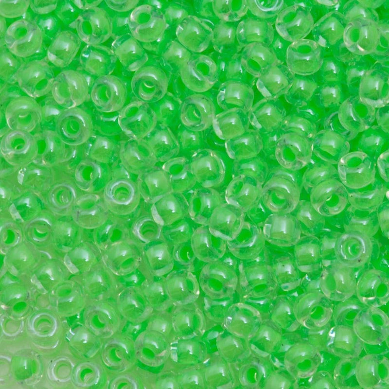 Miyuki Seed Beads 8/0 Luminous Mint Green, 1120