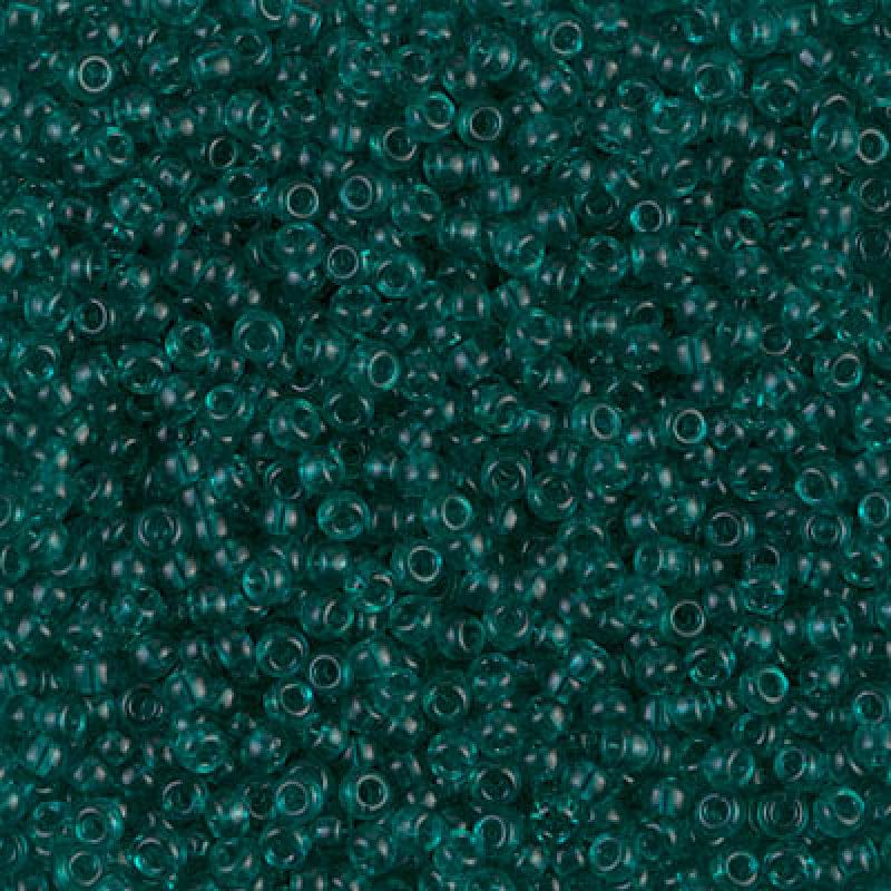 Miyuki Seed Beads 11/0 Transparent Teal, 2405-NEW!!!£1.25