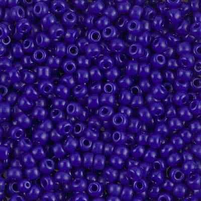 Miyuki Seed Beads 8/0 Opaque Cobalt , 0414