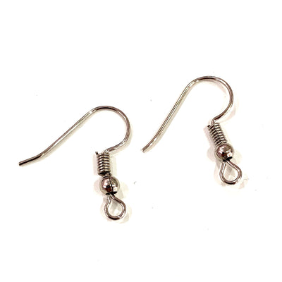 Stainless Steel Earring Hooks, Earring Wires,Silver Earring Hooks