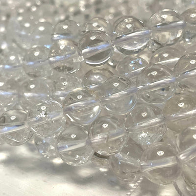 AAA High Quality Genuine Crystal Quartz Beads 8mm Smooth Round 46 Beads